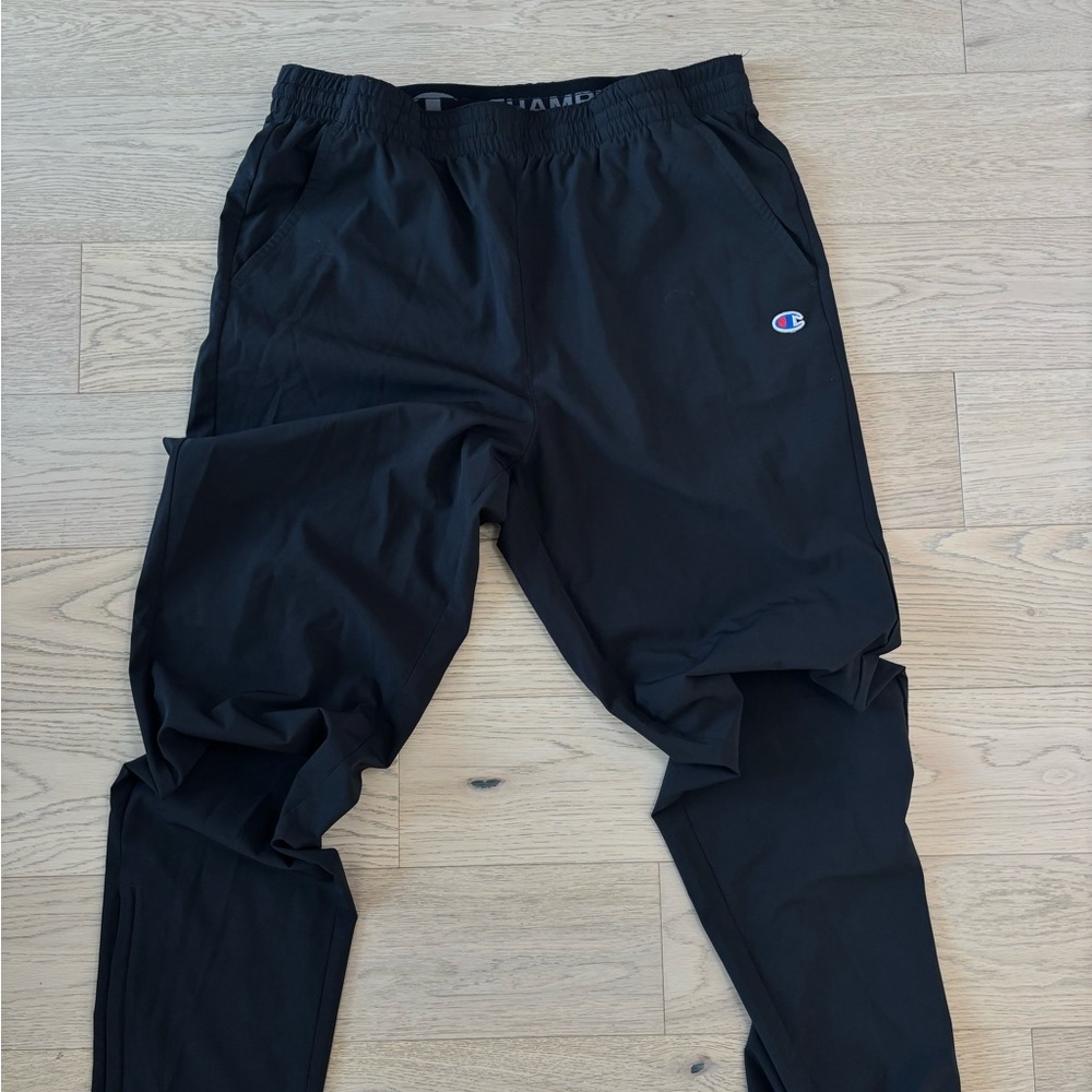 Champion Men's Black Athletic Pants Size Medium